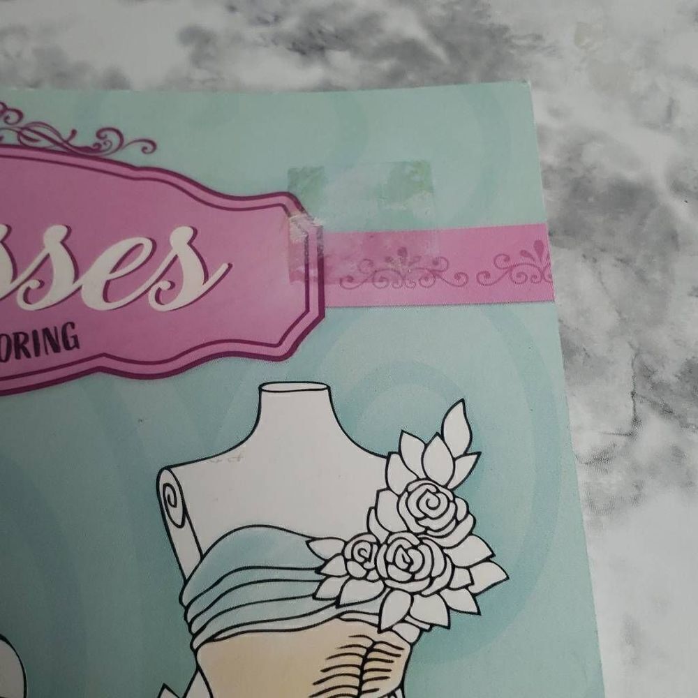 Dresses Advance Coloring Book - Picture 3 of 10